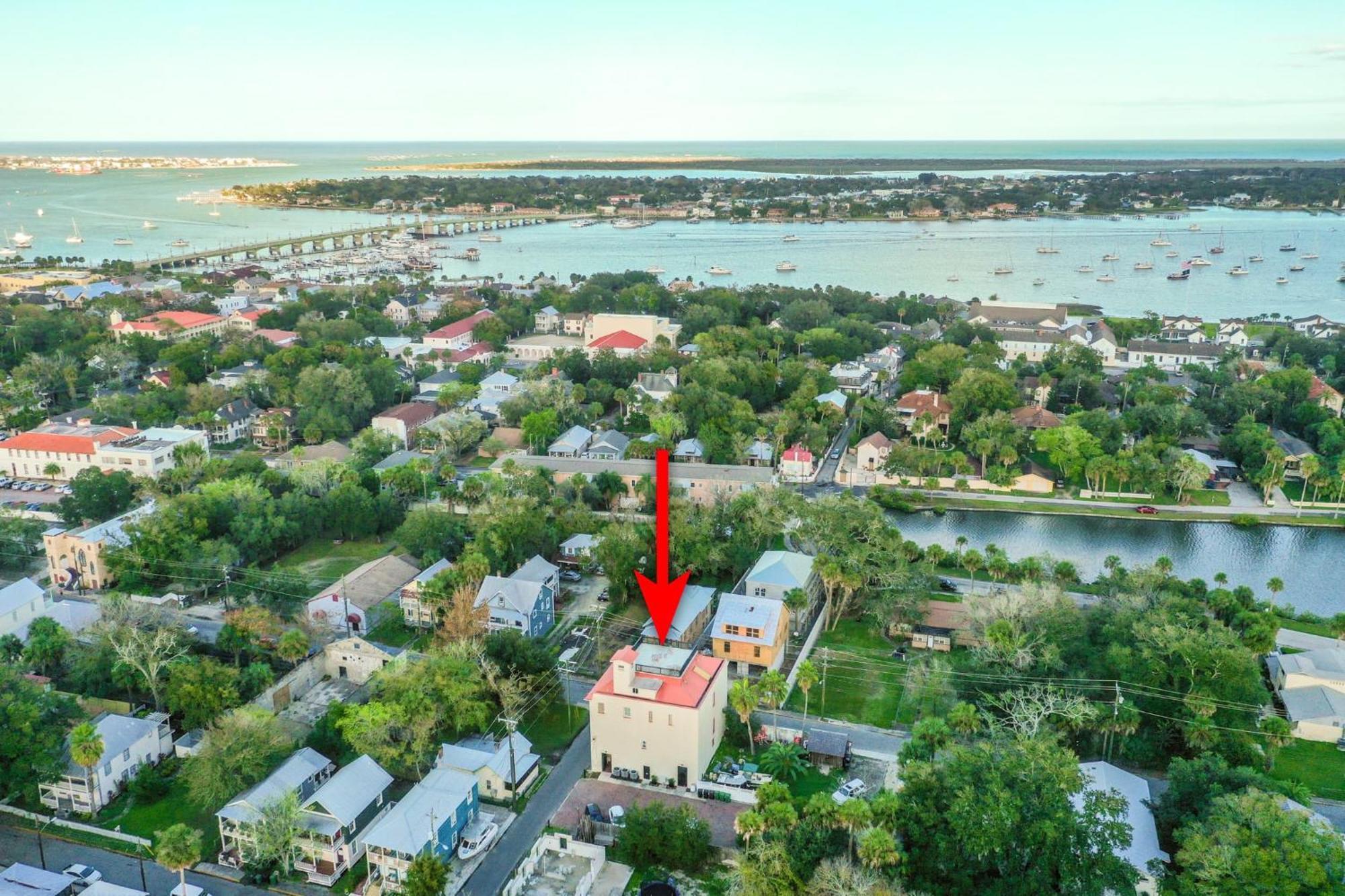 The Ray - Penthouse Suite - 360° Rooftop View St. Augustine Exterior foto